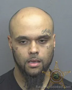 Mugshot of Dewayne Lamont Hutton booked in Vanderburgh County, Indiana on October 12, 2026