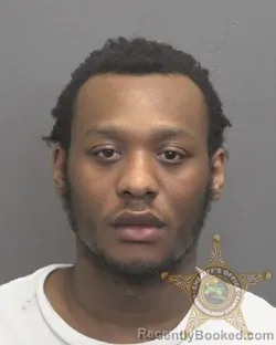 Mugshot of Christian Travell Simpson booked in Vanderburgh County, Indiana on October 12, 2026