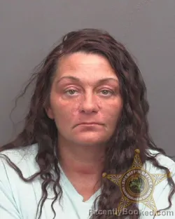 Mugshot of Amanda Marie Epley booked in Vanderburgh County, Indiana on October 12, 2026