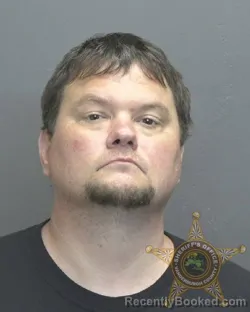 Mugshot of Donald John Elderbrook booked in Vanderburgh County, Indiana on October 13, 2026
