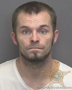 Mugshot of Brandon Kyle Fox booked in Vanderburgh County, Indiana on October 15, 2026