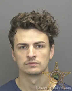 Mugshot of Jacob Chase Townsend booked in Vanderburgh County, Indiana on October 15, 2026