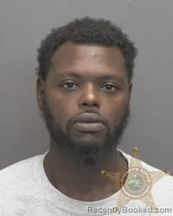 Mugshot of Justin Oneal Ricks booked in Vanderburgh County, Indiana on October 20, 2026