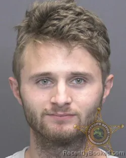 Mugshot of Chase Edward Gerton booked in Vanderburgh County, Indiana on October 21, 2026