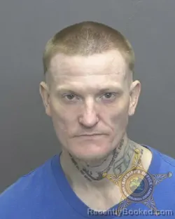 Mugshot of JARETH BRETT BRUCE booked in Vanderburgh County, Indiana on March 26, 2026