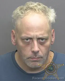 Mugshot of RICHARD ALAN MILLER booked in Vanderburgh County, Indiana on June 23, 2026