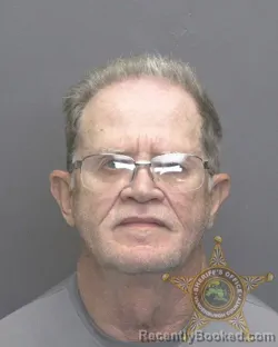 Mugshot of JOHN NORMAN HURST booked in Vanderburgh County, Indiana on April 21, 2026
