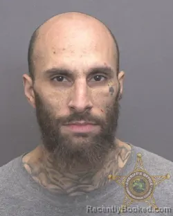 Booking photo from Vanderburgh County, Indiana