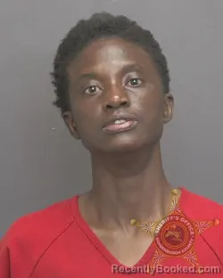 Mugshot of DASHONILLE MALAI CARTER booked in Vanderburgh County, Indiana on April 17, 2026