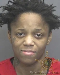 Mugshot of MYESHIA ALEZAY HOWARD booked in Vanderburgh County, Indiana on April 30, 2026