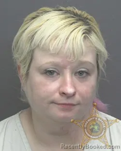 Mugshot of MARIELLEN E WALLER booked in Vanderburgh County, Indiana on April 4, 2026