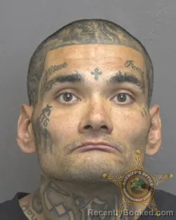 Mugshot of AMADOR ESQUBEIL ALONZO booked in Vanderburgh County, Indiana on April 21, 2026