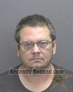 Booking photo from Vanderburgh County, Indiana