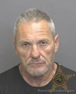 Mugshot of JEFFREY ALLAN BONHAM booked in Vanderburgh County, Indiana on June 6, 2026