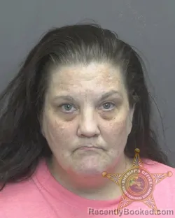 Mugshot of SCARLETT ANN BURRESS booked in Vanderburgh County, Indiana on June 8, 2026