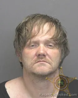 Mugshot of CHAD MICHAEL ALLISON booked in Vanderburgh County, Indiana on April 27, 2026