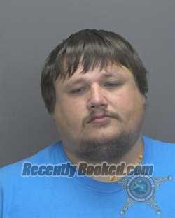 Booking photo from Vanderburgh County, Indiana