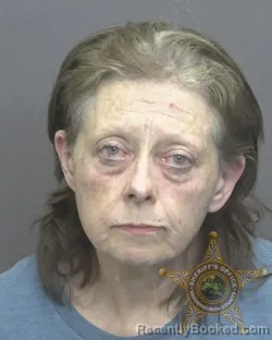 Mugshot of TINA SUE GLENN booked in Vanderburgh County, Indiana on April 4, 2026