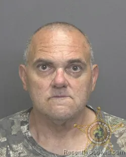 Mugshot of STEVE MITCHELL HOBBS booked in Vanderburgh County, Indiana on June 8, 2026