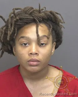 Mugshot of KAJIONA MYA DORMEIER booked in Vanderburgh County, Indiana on June 30, 2026