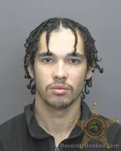 Mugshot of TYDRAVEON CORVEYA REBSTOCK booked in Vanderburgh County, Indiana on June 29, 2026