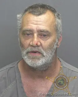 Mugshot of KELLY WAYNE KRIEG booked in Vanderburgh County, Indiana on April 20, 2026