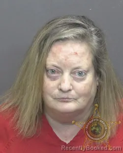 Mugshot of HILARY SUSANNE MCMAHEL booked in Vanderburgh County, Indiana on June 16, 2026