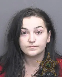 Mugshot of BAYLEE NICOLE GRABERT booked in Vanderburgh County, Indiana on June 14, 2026