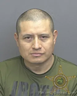 Mugshot of JUAN HERNANDEZ RAMIREZ booked in Vanderburgh County, Indiana on May 5, 2026