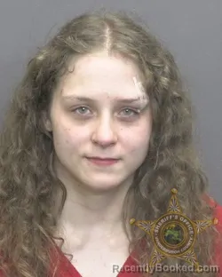 Mugshot of DAYSHA MARIE ACKER booked in Vanderburgh County, Indiana on June 7, 2026
