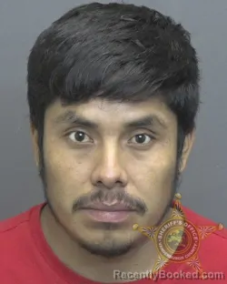 Mugshot of ADRIAN FLORIEL RAMIREZ VELAZQUEZ booked in Vanderburgh County, Indiana on June 15, 2026