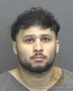 Mugshot of KEVIN ISRAEL SOSA booked in Vanderburgh County, Indiana on June 25, 2026