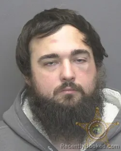 Booking photo from Vanderburgh County, Indiana