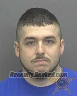 Booking photo from Vanderburgh County, Indiana