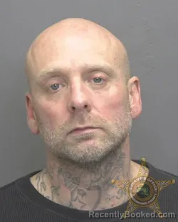 Booking photo from Vanderburgh County, Indiana