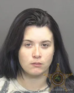 Mugshot of BRIANNA JOY MEYER booked in Vanderburgh County, Indiana on June 21, 2026