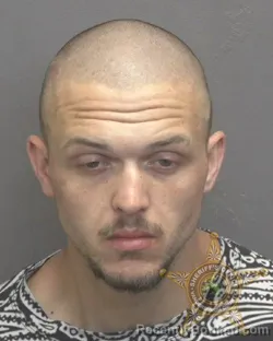 Mugshot of KYLE MATTHEW BROWN booked in Vanderburgh County, Indiana on May 13, 2026