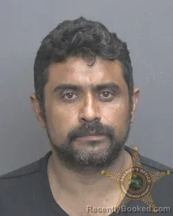 Mugshot of MIGUEL SANDOVAL-MENDIOLA booked in Vanderburgh County, Indiana on June 5, 2026