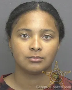Mugshot of DEAIRA DENISE SIMPSON booked in Vanderburgh County, Indiana on June 16, 2026