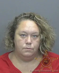 Mugshot of LINDSEY DAWN EDWARDS booked in Vanderburgh County, Indiana on June 30, 2026