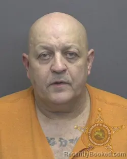 Mugshot of EDWARD JOE GAINES booked in Vanderburgh County, Indiana on April 15, 2026