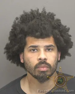 Booking photo from Vanderburgh County, Indiana