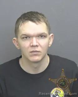 Booking photo from Vanderburgh County, Indiana