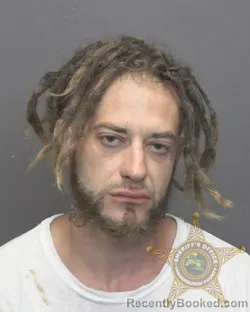 Mugshot of BRANDON KYLE CARTER booked in Vanderburgh County, Indiana on July 1, 2026