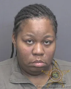 Mugshot of JALISA NICOLE BROWN booked in Vanderburgh County, Indiana on April 25, 2026