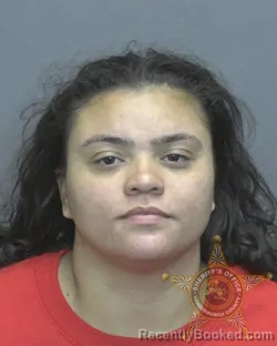 Mugshot of ILISHA MARIA COLLAZO booked in Vanderburgh County, Indiana on June 23, 2026