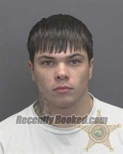 Booking photo from Vanderburgh County, Indiana