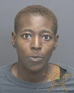Mugshot of ANGELA AIRIELLE GIBSON booked in Vanderburgh County, Indiana on May 25, 2026