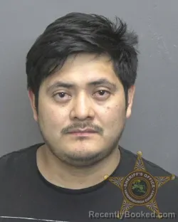 Mugshot of JUAN PEREZ GREGORIO booked in Vanderburgh County, Indiana on June 16, 2026