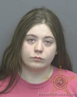 Mugshot of KARISSA ANN RISLEY booked in Vanderburgh County, Indiana on June 6, 2026